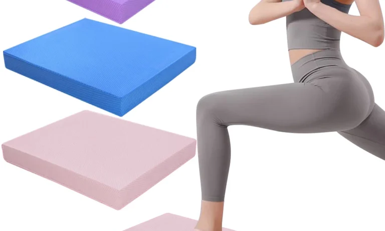 TPE Balance Pad Soft Balance Foam Pad Yoga Mat High Rebound Exercise Pad for Physical Therapy for Fitness Training Body Building