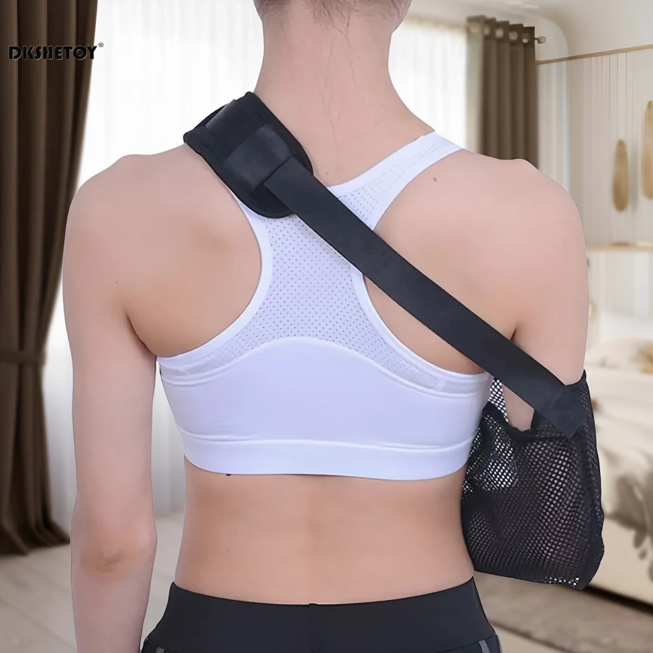 Adjustable Mesh Arm Sling – Breathable Shoulder Support for Stroke Recovery, Wrist & Elbow Immobilization | Stroke Lyfe™ Kinetic Series - Image 6