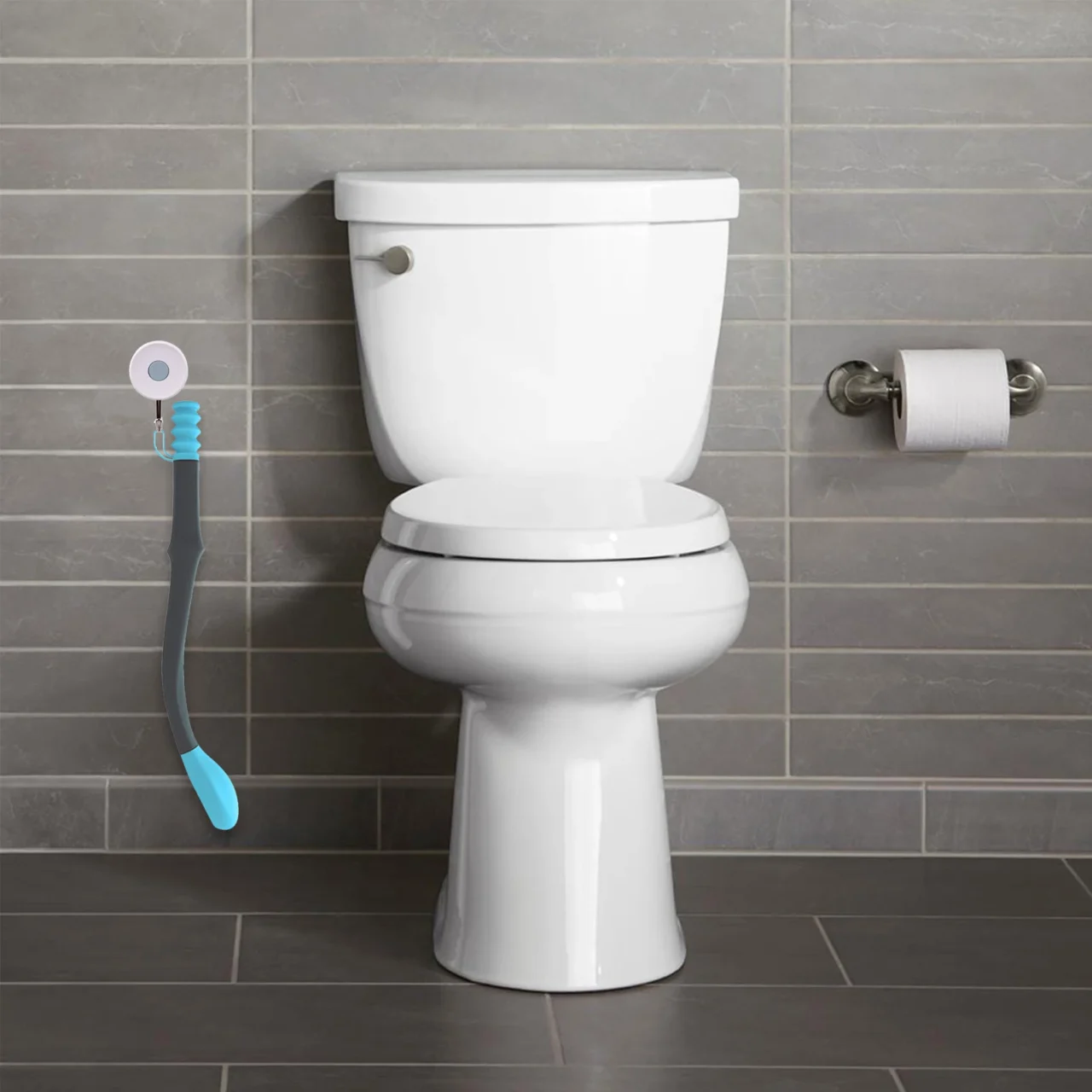 Toilet Aids For Wiping Elderly Handicapped Fat People Long Reach Butt Wiper Cleaner Bathroom Personal Care Comfort Wipe Elderly - Image 5