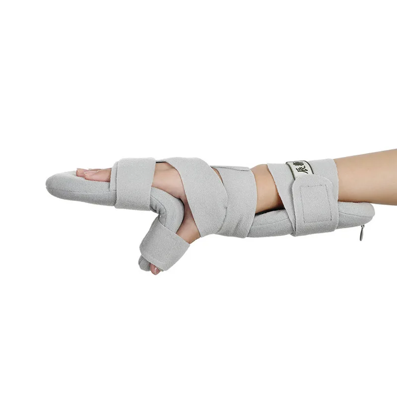 Stroke Hand Brace Support Adjustable Finger Night Hand Splint Support ...