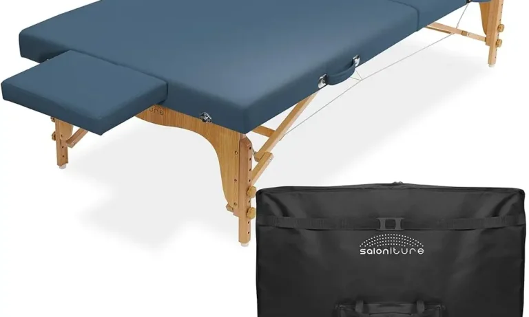 Saloniture 84" Low-Profile Therapy Table – Portable Stretching & Massage Platform for Stroke Recovery & Floor-Based Rehab | Stroke Lyfe™ Kinetic Series