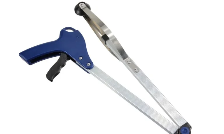 83cm Folding Reacher Grabber Tool – Lightweight Trash Picker with Magnetic Tip & Wide Claw for Stroke Recovery & Daily Mobility | Stroke Lyfe™ Kinetic Series