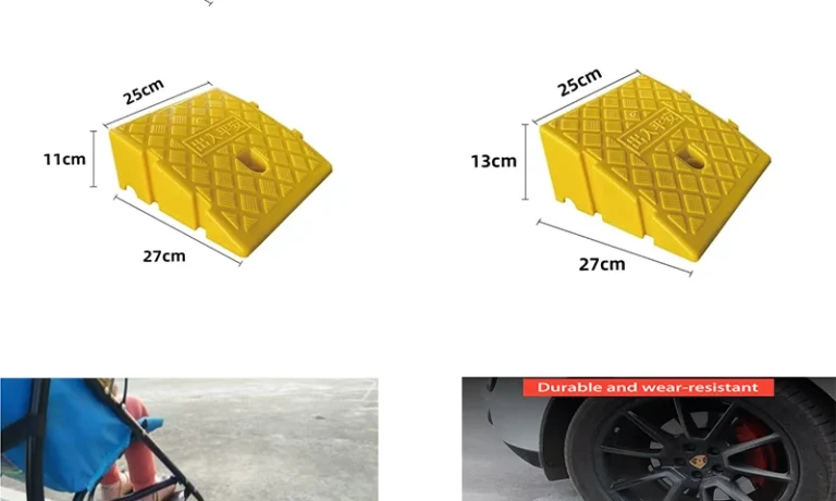 Heavy-Duty Curb Ramp – Portable Threshold Mat for Stroke Recovery, Wheelchair Access & Vehicle Mobility | Stroke Lyfe™ Mobility Series