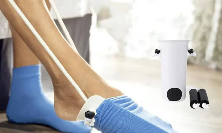 Sock Aid Kit with Shoe Horn – No-Bend Dressing Tool for Stroke Recovery, Pregnancy & Elderly Care | Stroke Lyfe™ Kinetic Series