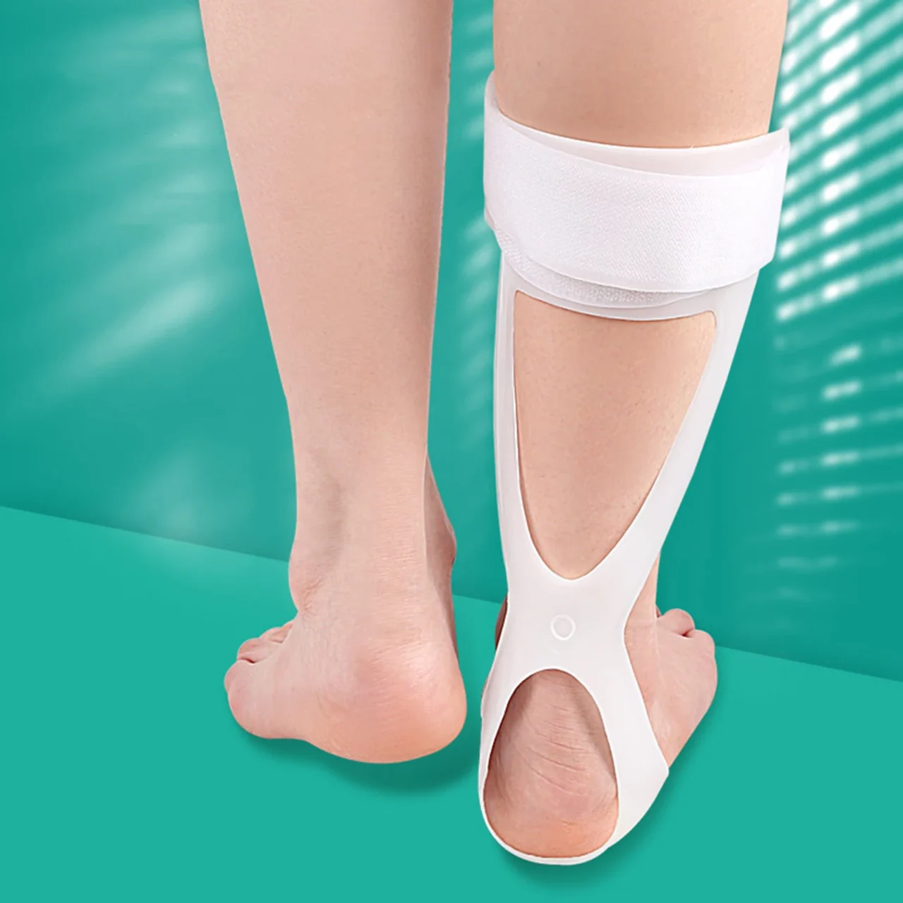 Ankle Foot Orthosis Drop Foot Stabilizer Ankle Support Straightener Foot Drop Brace Foot Drop Orthosis for Adults Stroke Tendon - Image 2