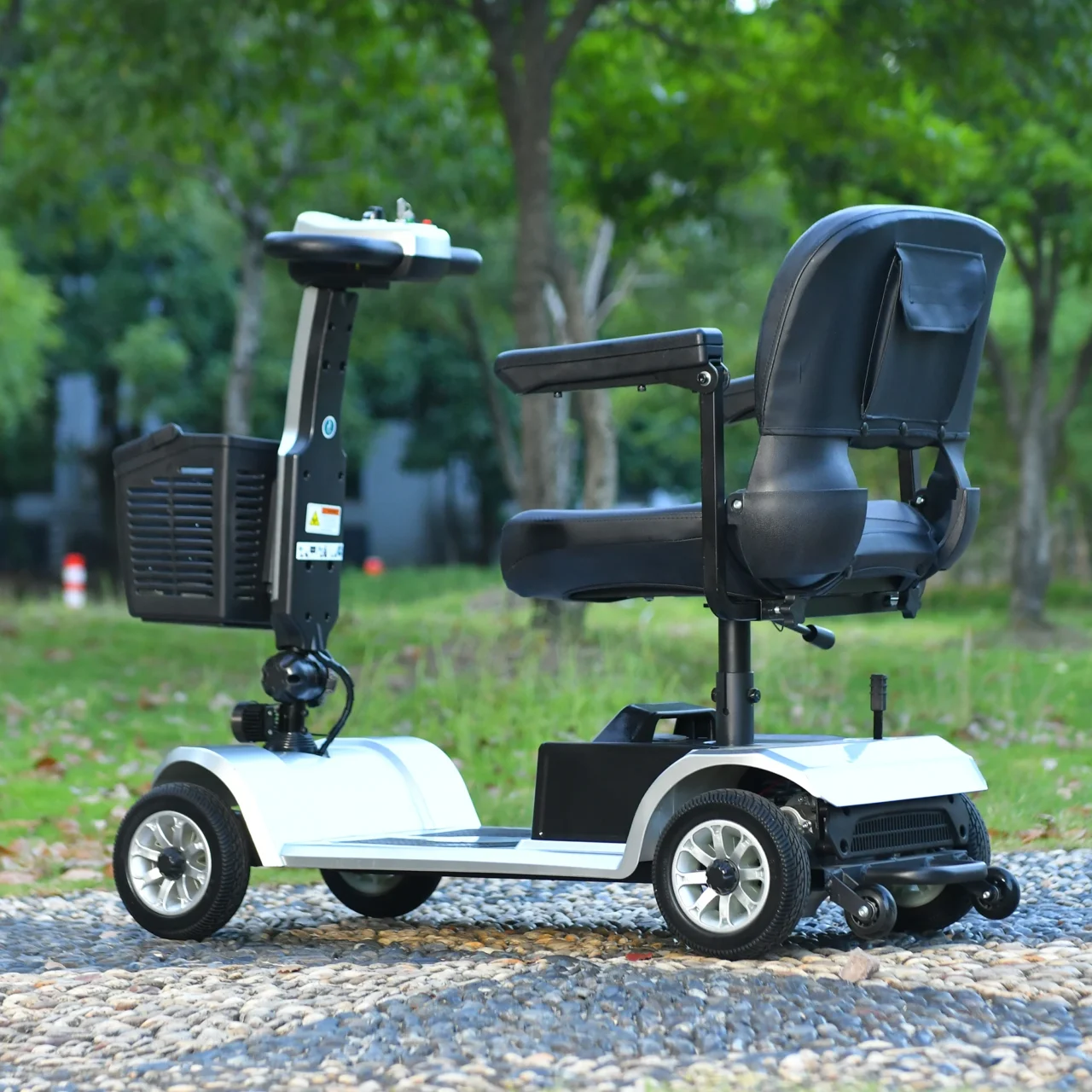 Electric Mobility Scooter 4 Wheels Handicapped Scooter For Adult Elderly Disabled People Outdoor With Foldable Function - Image 2