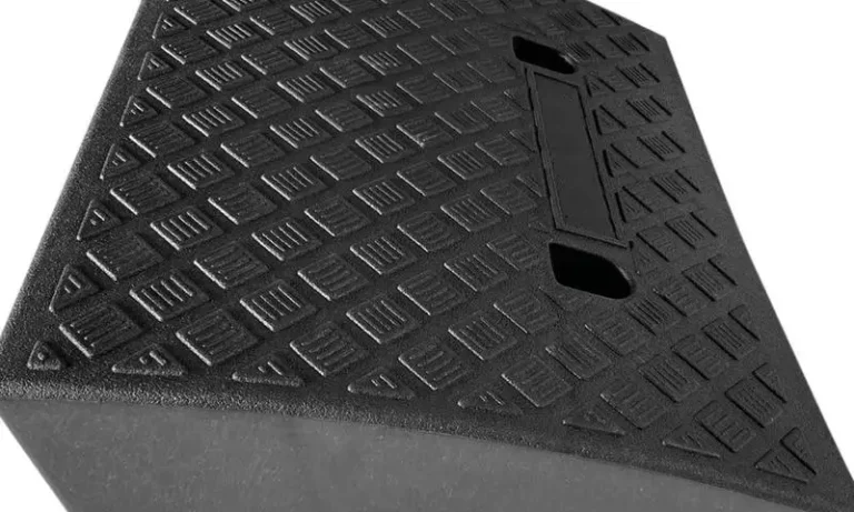 Heavy-Duty PVC Curb Ramp – Portable Threshold Mat for Stroke Recovery, Wheelchair Access & Vehicle Mobility | Stroke Lyfe™ Mobility Series