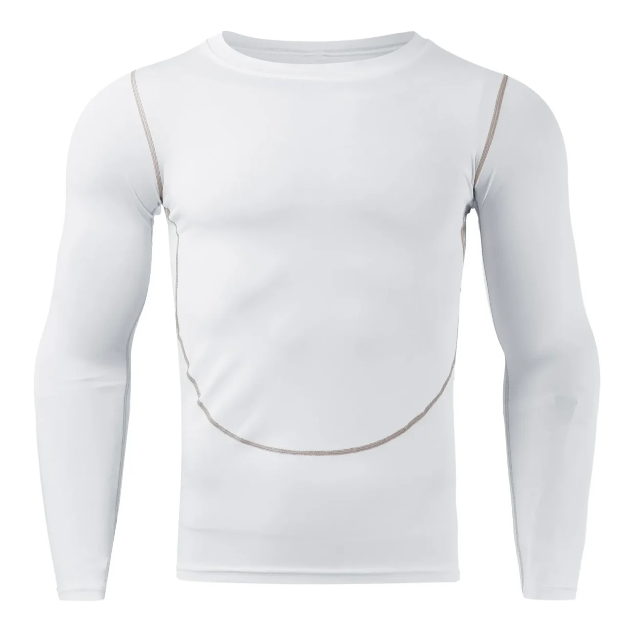 Mens Fitness Long Sleeve Running Sports T Shirt Men Thermal Muscle Athletic Gym Compression Clothes