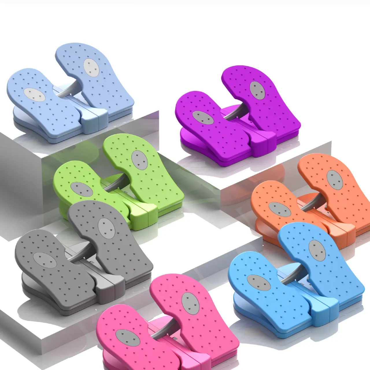 Mini Stepper Under Desk Pedal Exerciser Sitting Stepper Folding Foot Peddle Physical Therapy Relieves Varicose Veins - Image 6