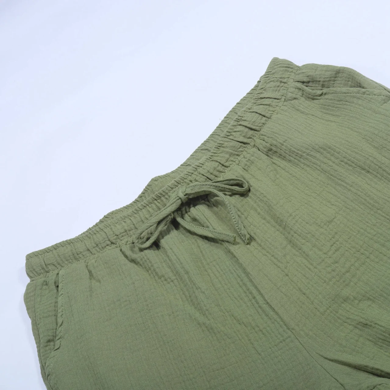 Spring Autumn Men’S Solid Casual Pocket Side Zipper Wide Leg Pants Elastic Waist Belt Loose Pants Sport Wide Leg Trousers - Image 3