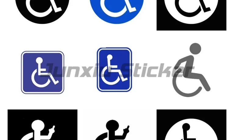 Wheelchair Accessible Parking Decal – Vinyl Sticker for Stroke Recovery, Disability Awareness & Vehicle Accessibility | Stroke Lyfe™ Mobility Series