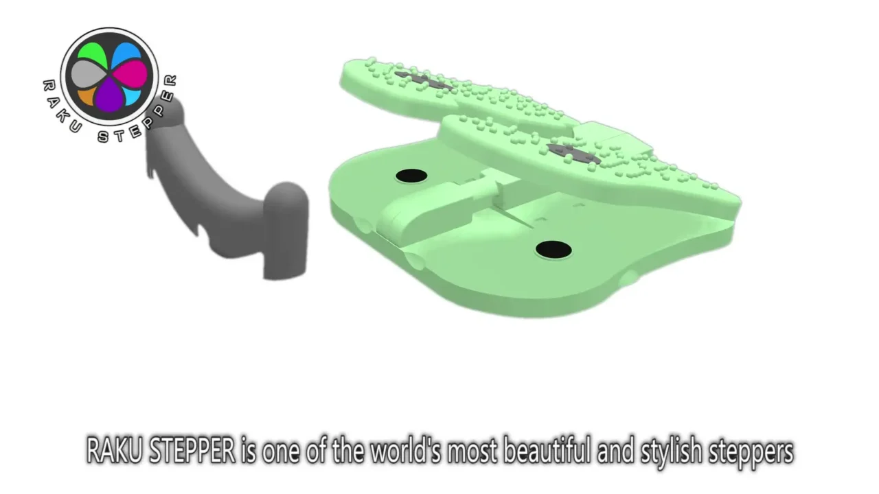 Mini Stepper Under Desk Pedal Exerciser Sitting Stepper Folding Foot Peddle Physical Therapy Relieves Varicose Veins - Image 4